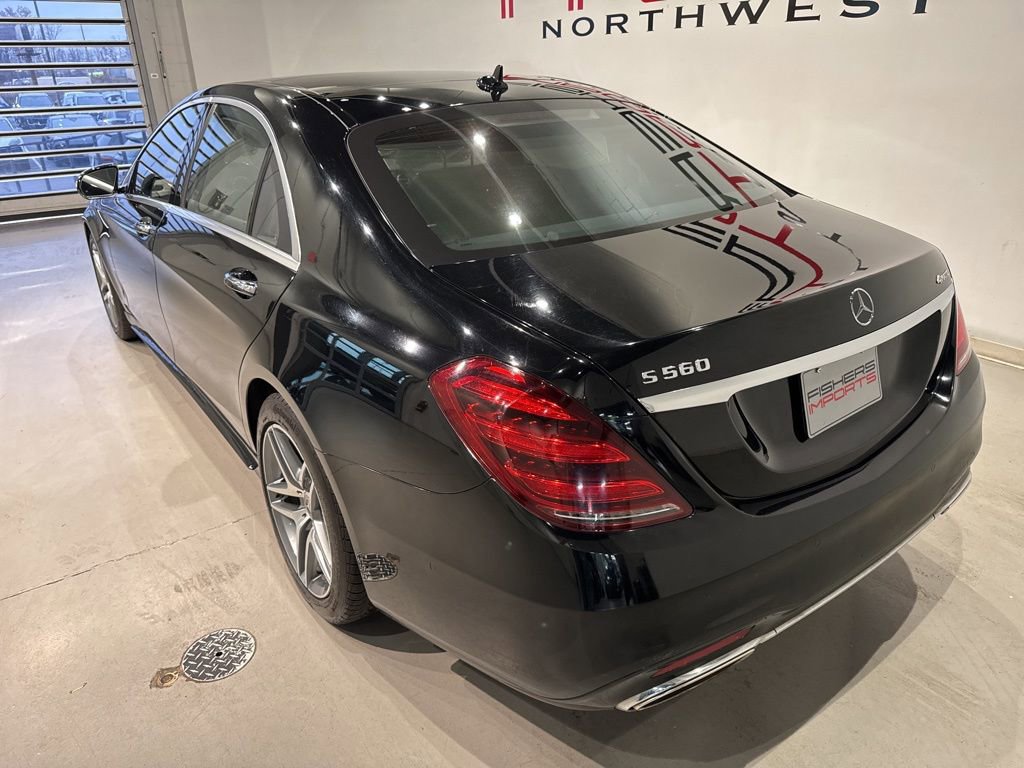 Used 2018 Mercedes-Benz S 560 4MATIC Sedan w/ AMG Line Exterior image 10