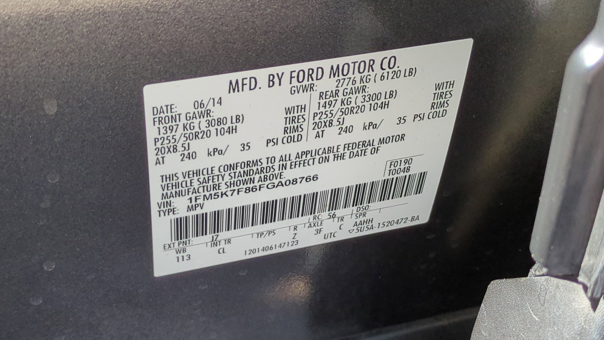 Used 2015 Ford Explorer Limited w/ Equipment Group 302A FWD image 33
