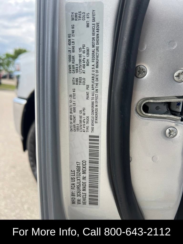 Certified 2026 RAM 2500 Big Horn AWD/4WD image 54