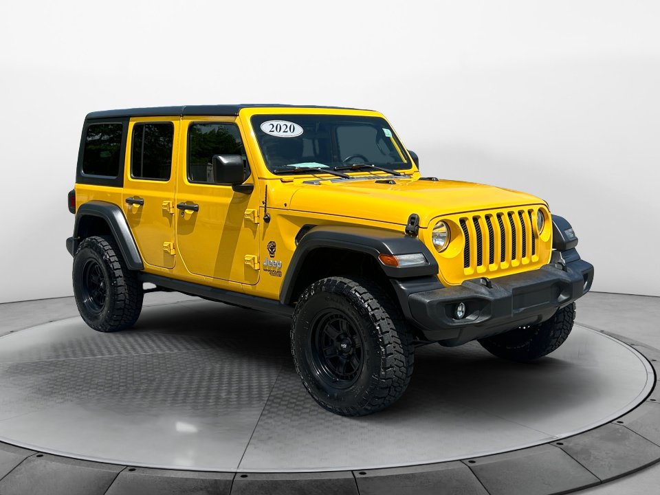 Used 2020 Jeep Wrangler Unlimited Sport S AWD/4WD image 1