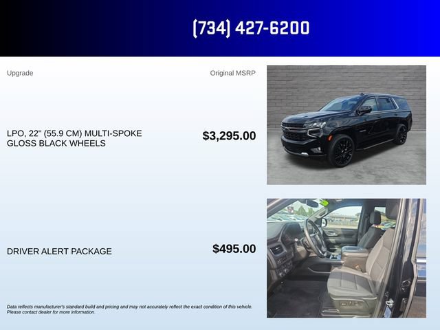 Used 2023 Chevrolet Tahoe LS w/ Driver Alert Package AWD/4WD image 5