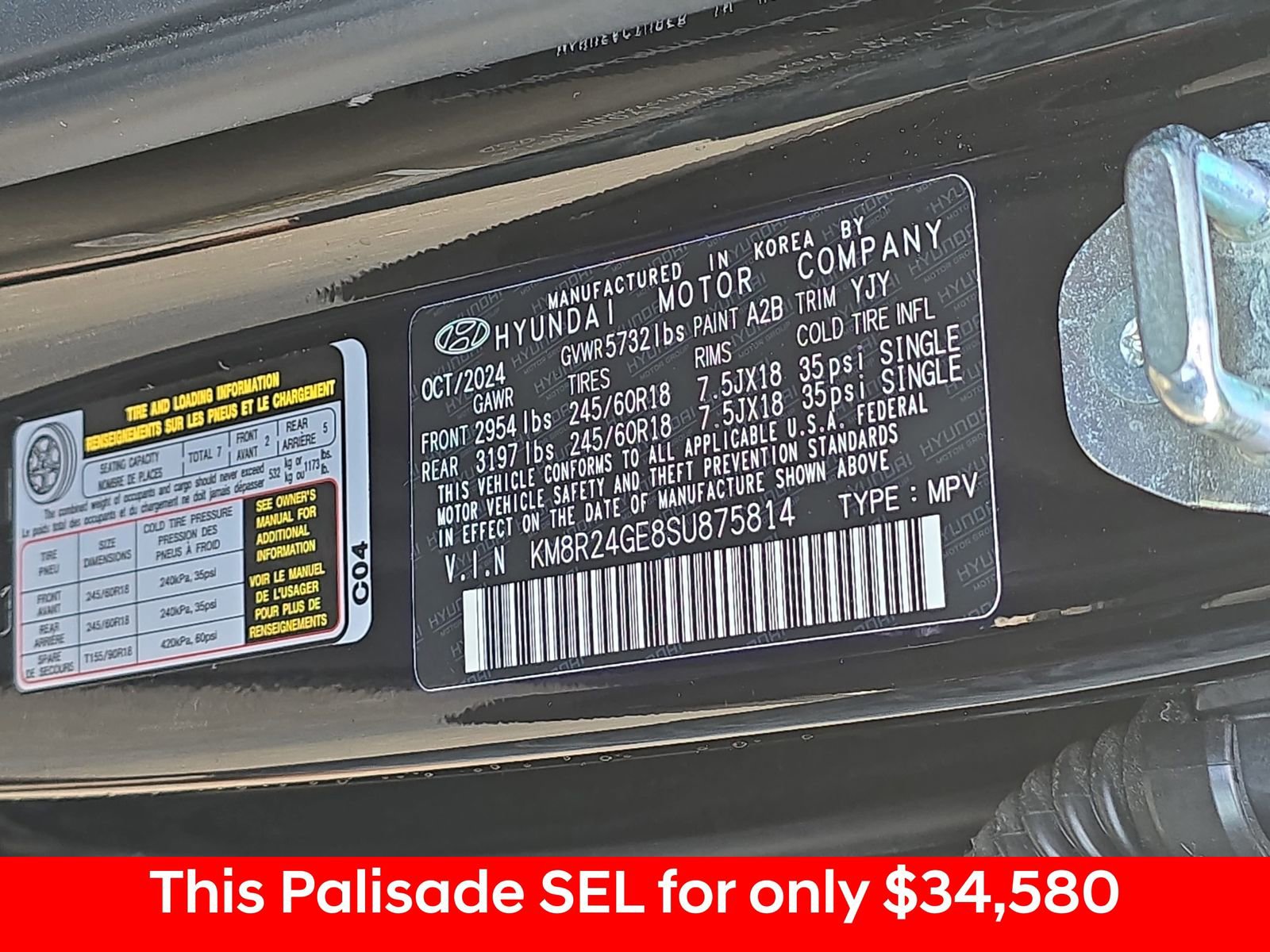 Used 2025 Hyundai Palisade SEL image 43