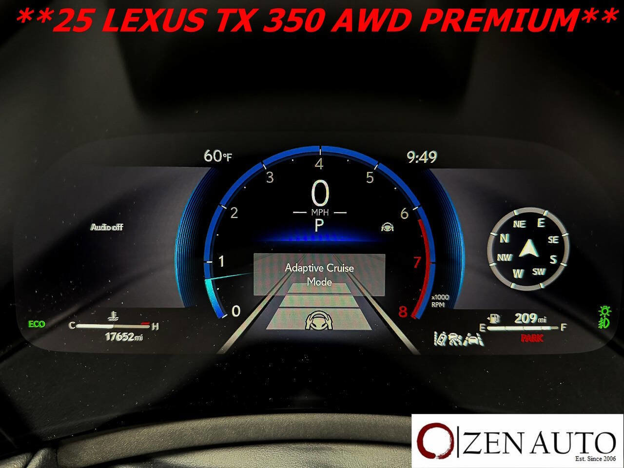 Used 2025 Lexus TX 350 AWD w/ Technology Package image 16
