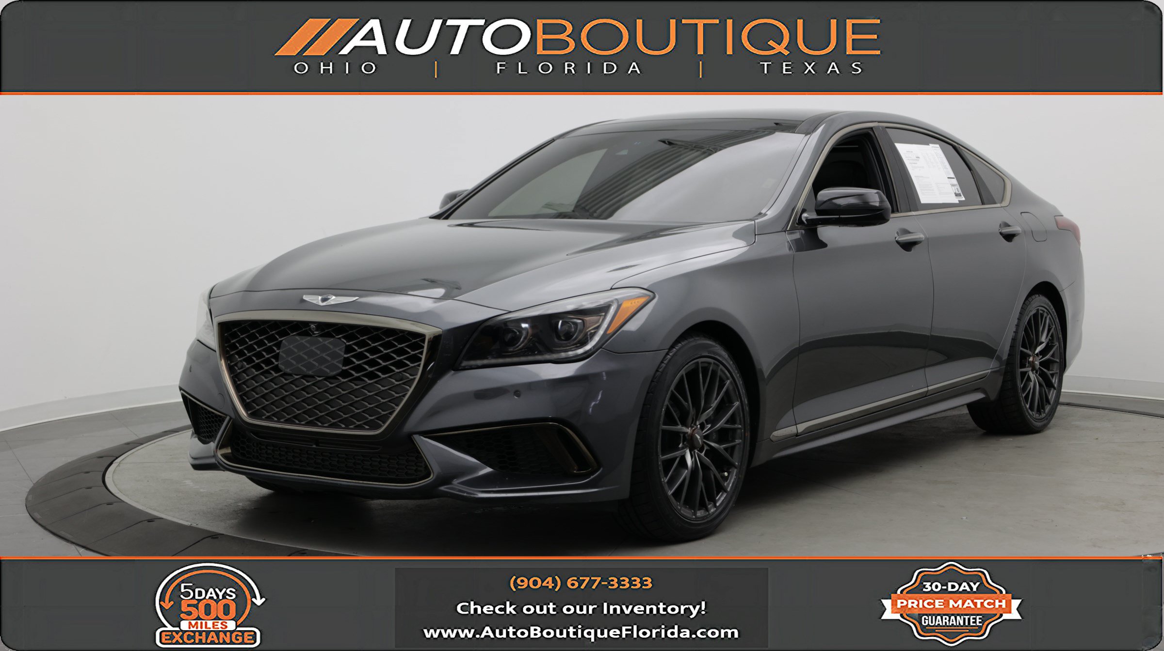 Used 2019 Genesis G80 3.3T Sport RWD image 1