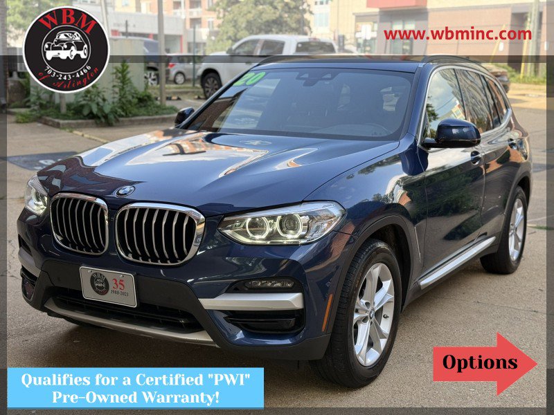 Used 2020 BMW X3 xDrive30i w/ Convenience Package image 1