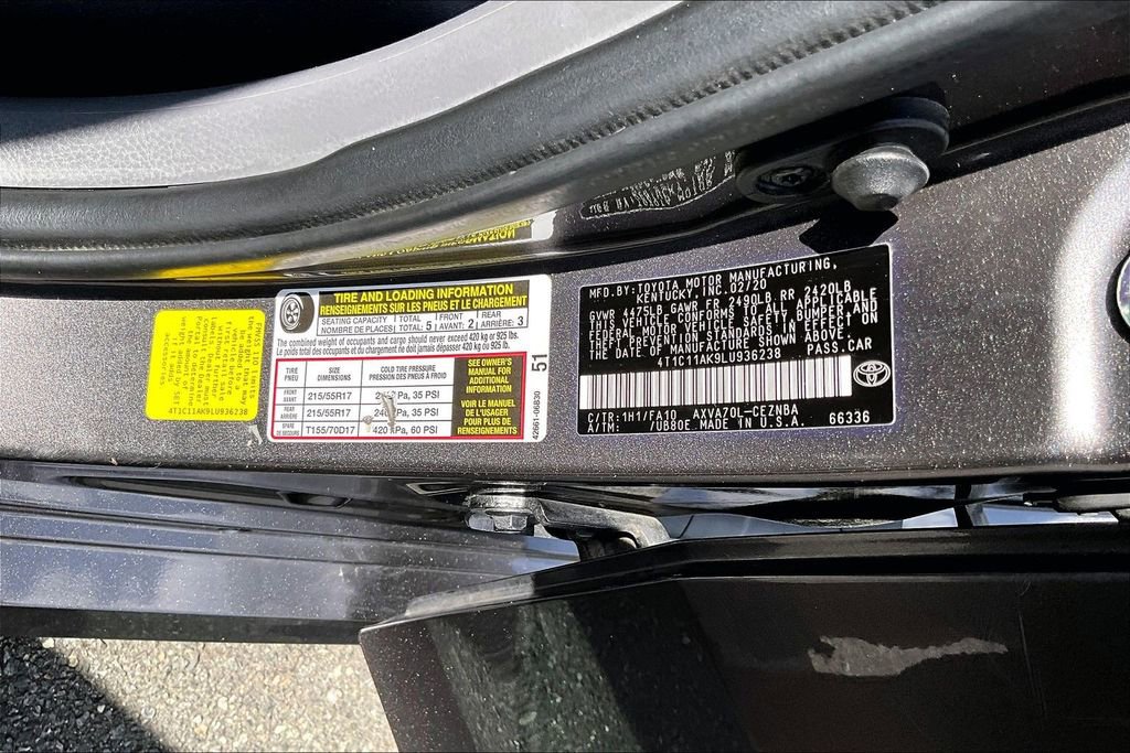 Used 2020 Toyota Camry LE FWD image 16