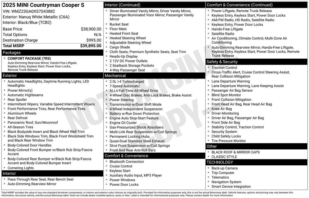 Used 2025 MINI Cooper Countryman S image 3