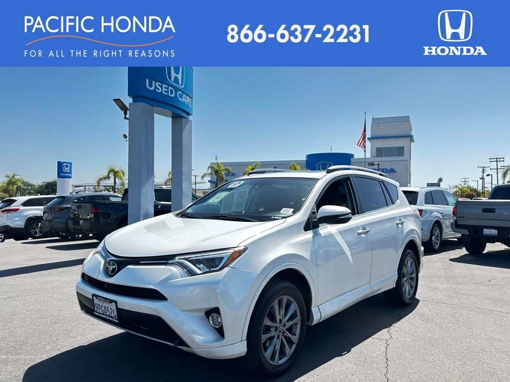 Used 2017 Toyota RAV4 Platinum w/ All Weather Liner Package