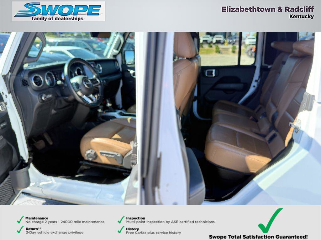 Certified 2021 Jeep Gladiator Overland w/ Popular Equipment Package image 16