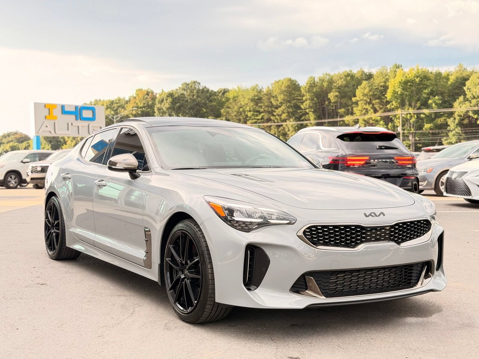 Used 2022 Kia Stinger GT1 w/ Red Interior Color Package RWD image 11