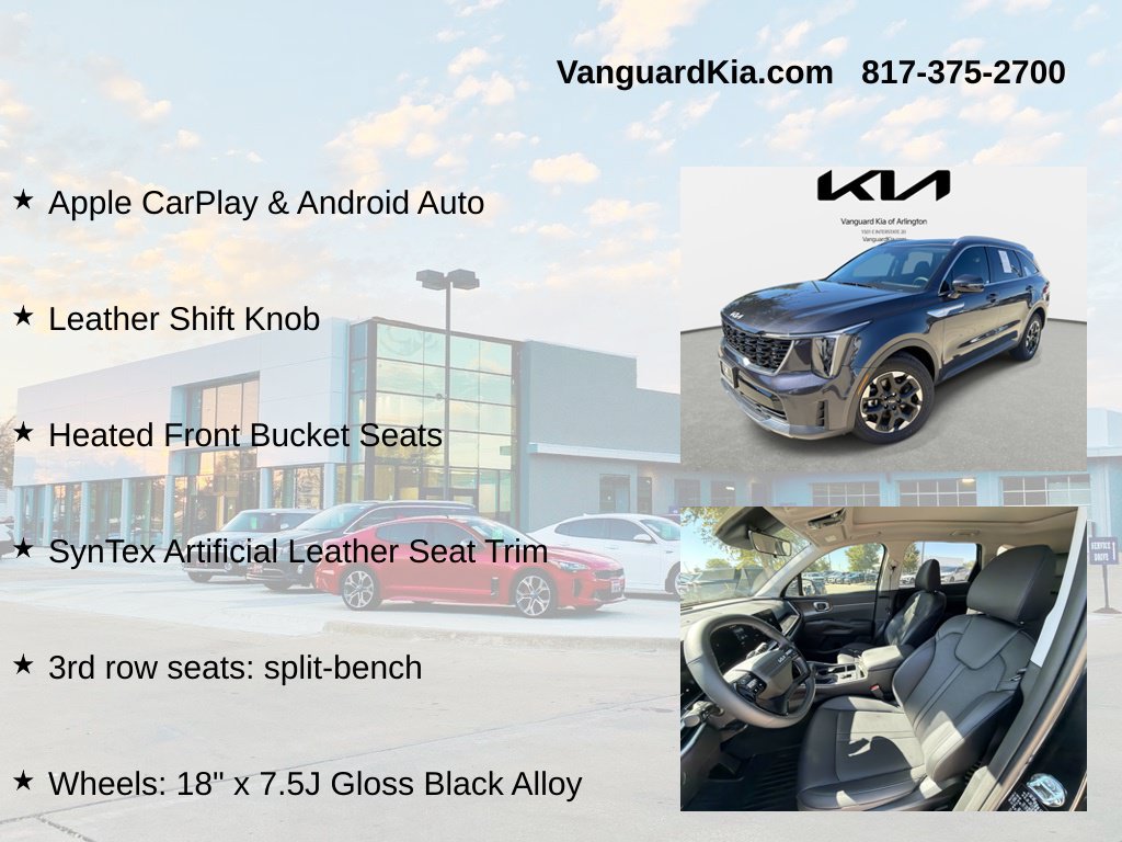 Used 2026 Kia Sorento S w/ S Panoramic Sunroof Package FWD image 18