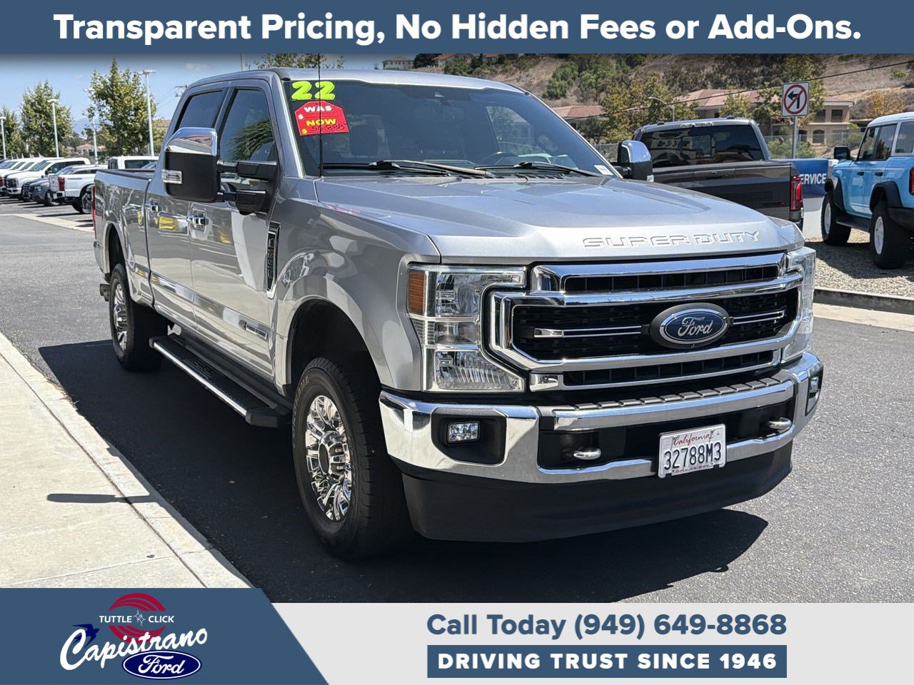 Used 2022 Ford F250 Lariat w/ Chrome Package AWD/4WD image 9