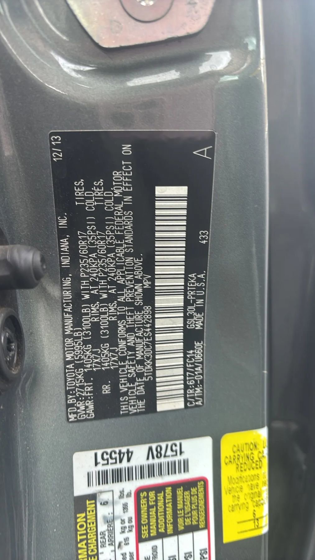 Used 2014 Toyota Sienna LE image 25