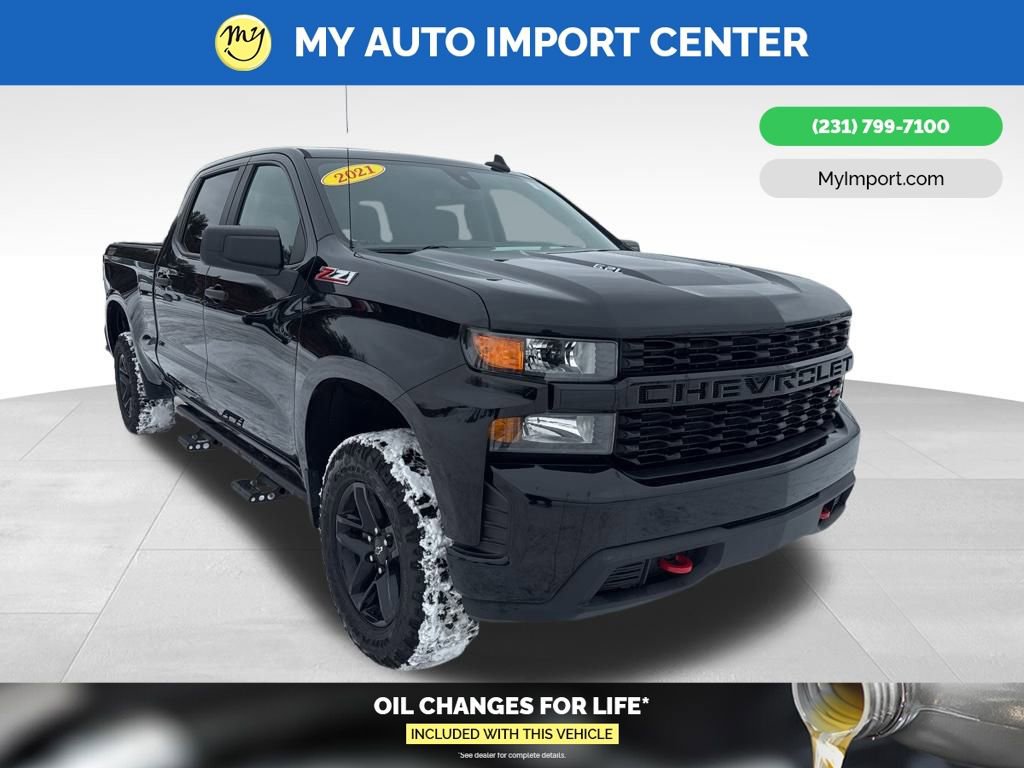 Used 2021 Chevrolet Silverado 1500 Custom Trail Boss w/ Safety Confidence Package