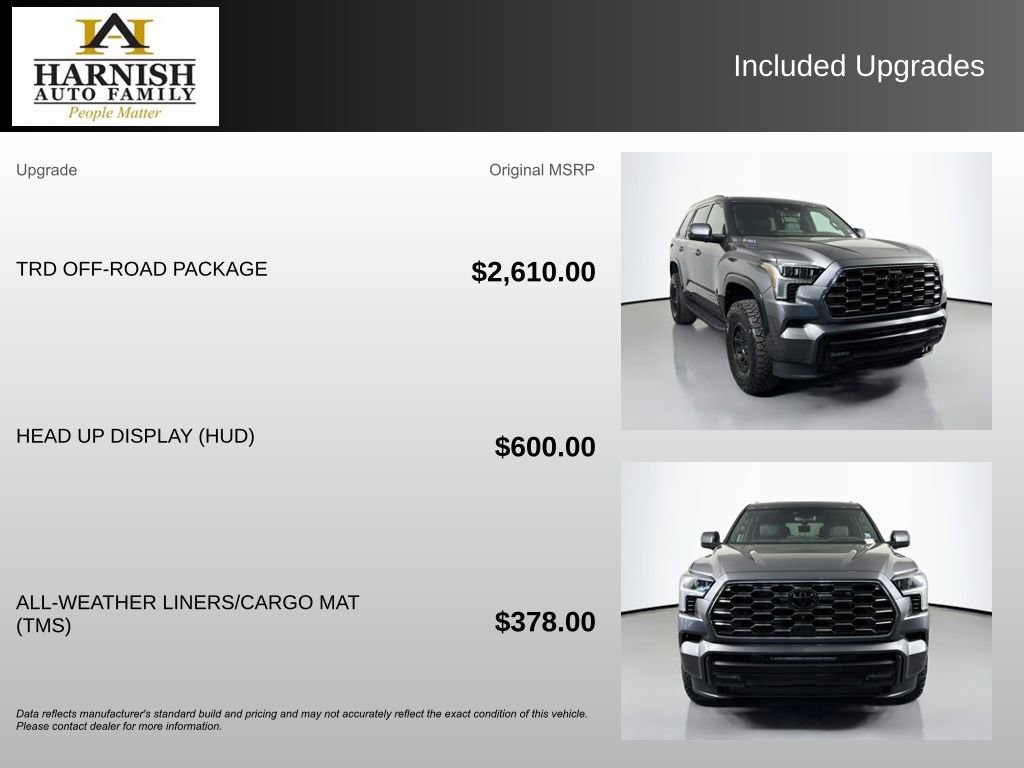 Used 2025 Toyota Sequoia Platinum w/ TRD Off-Road Package AWD/4WD video 4
