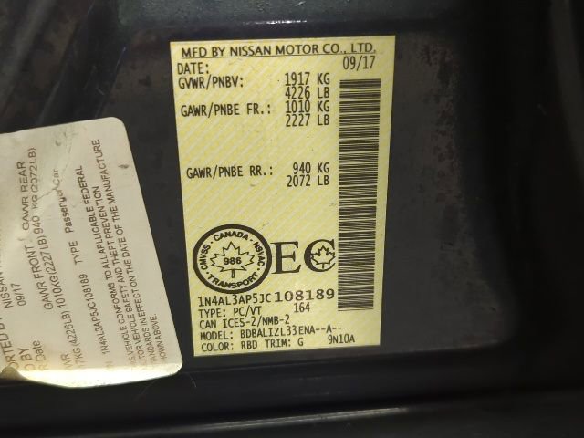 Used 2018 Nissan Altima 2.5 SV image 27