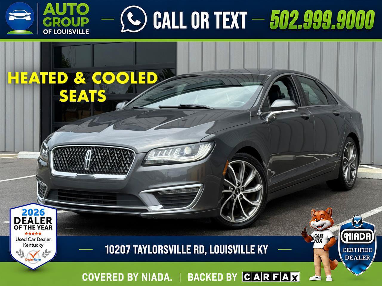 Used 2018 Lincoln MKZ Premiere w/ Magnetic Appearance Package