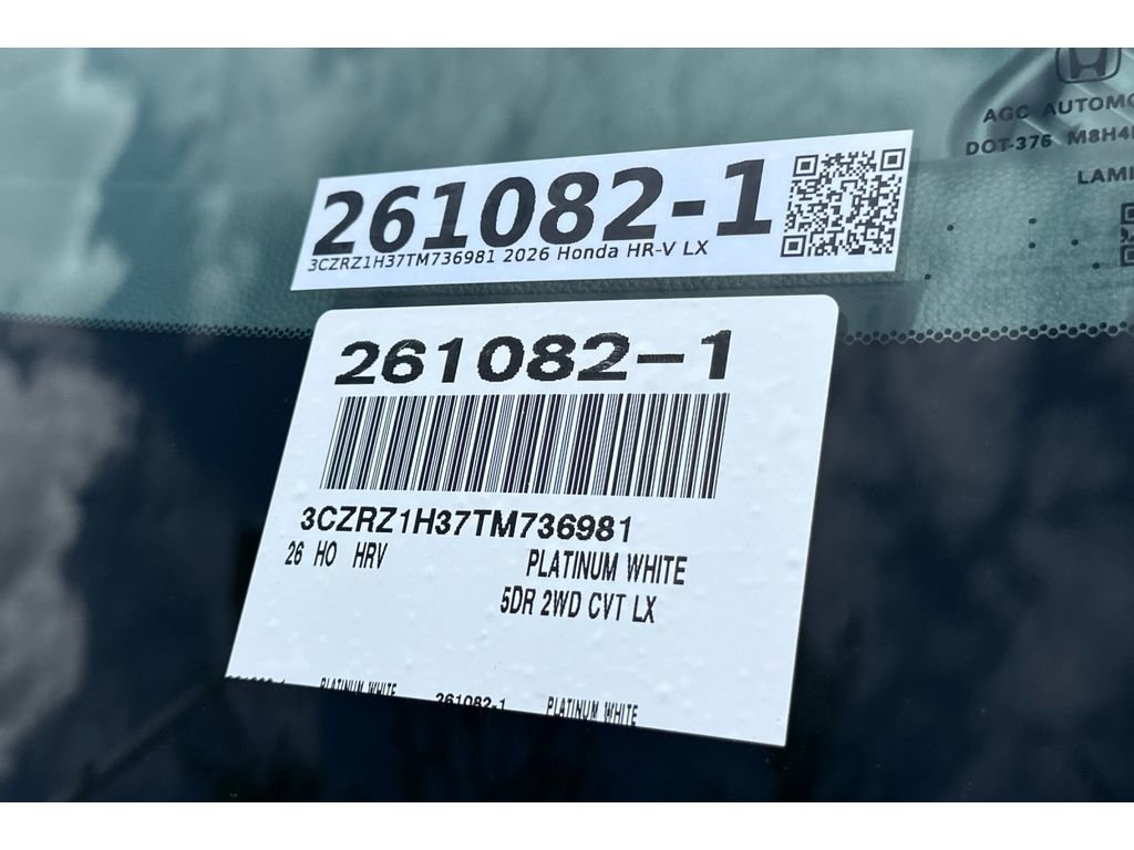 Certified 2026 Honda HR-V LX image 58