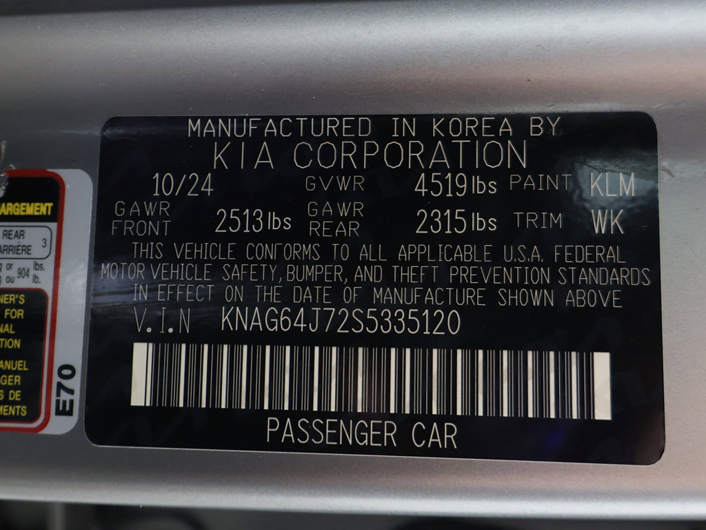 Used 2025 Kia K5 GT-Line w/ GT-Line Premium Package AWD/4WD image 59