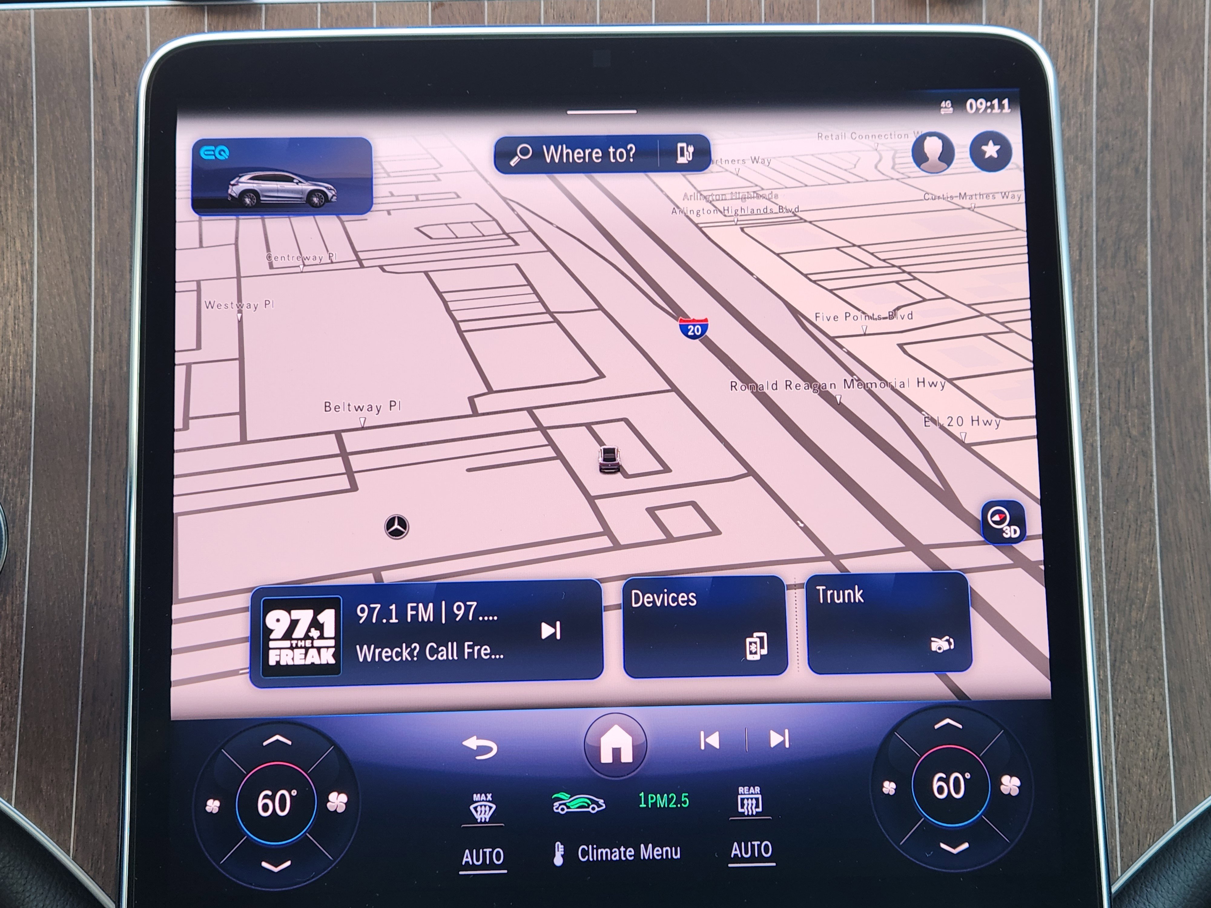 Used 2023 Mercedes-Benz EQE 350+ SUV image 17