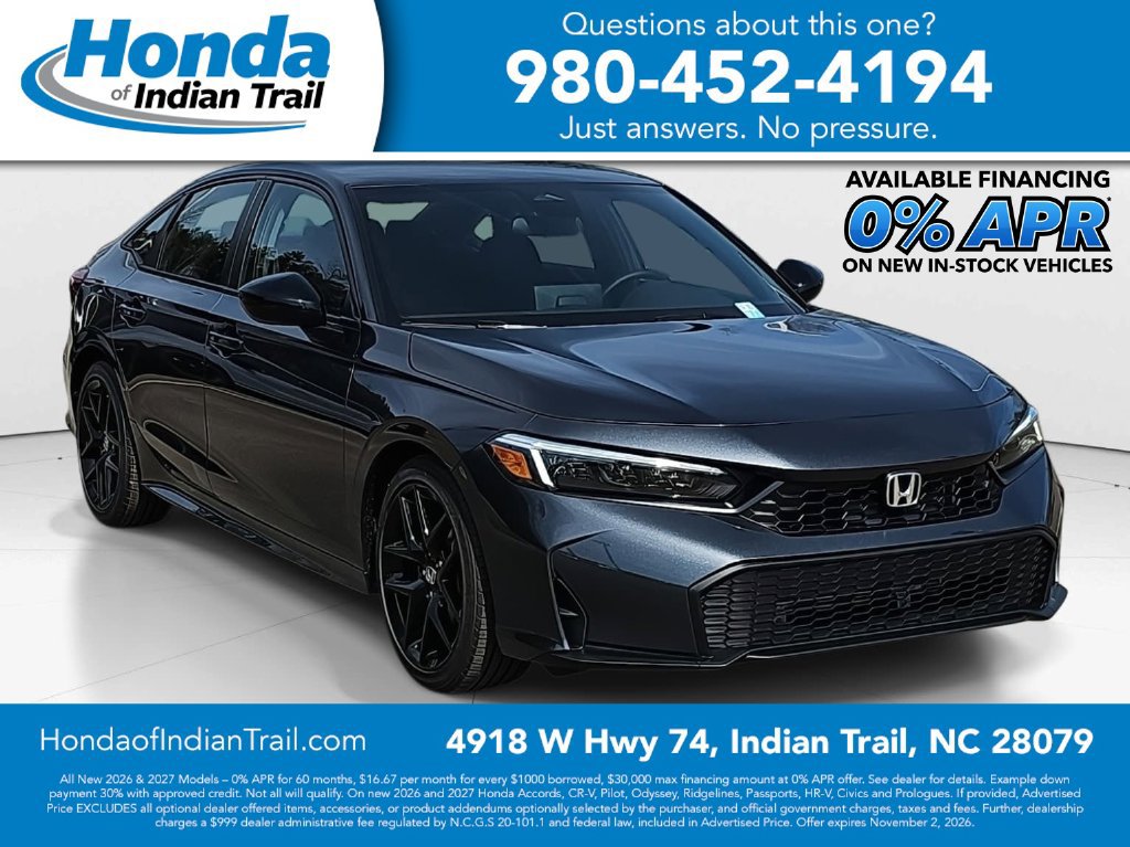 Used 2026 Honda Civic Sport