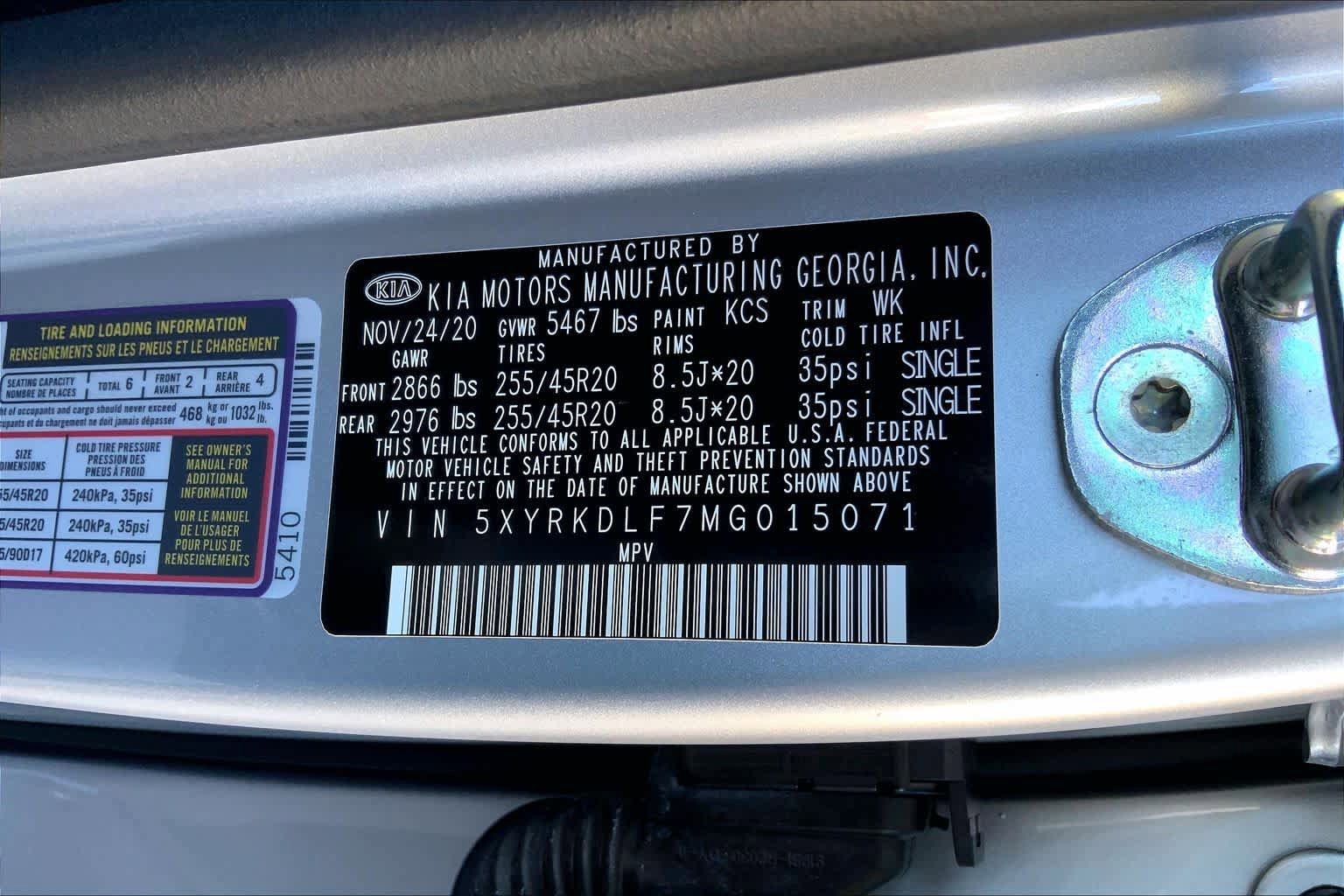 Used 2021 Kia Sorento SX Prestige image 34