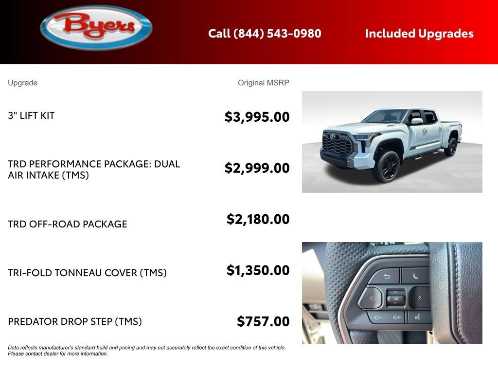 New 2026 Toyota Tundra Platinum AWD/4WD image 4