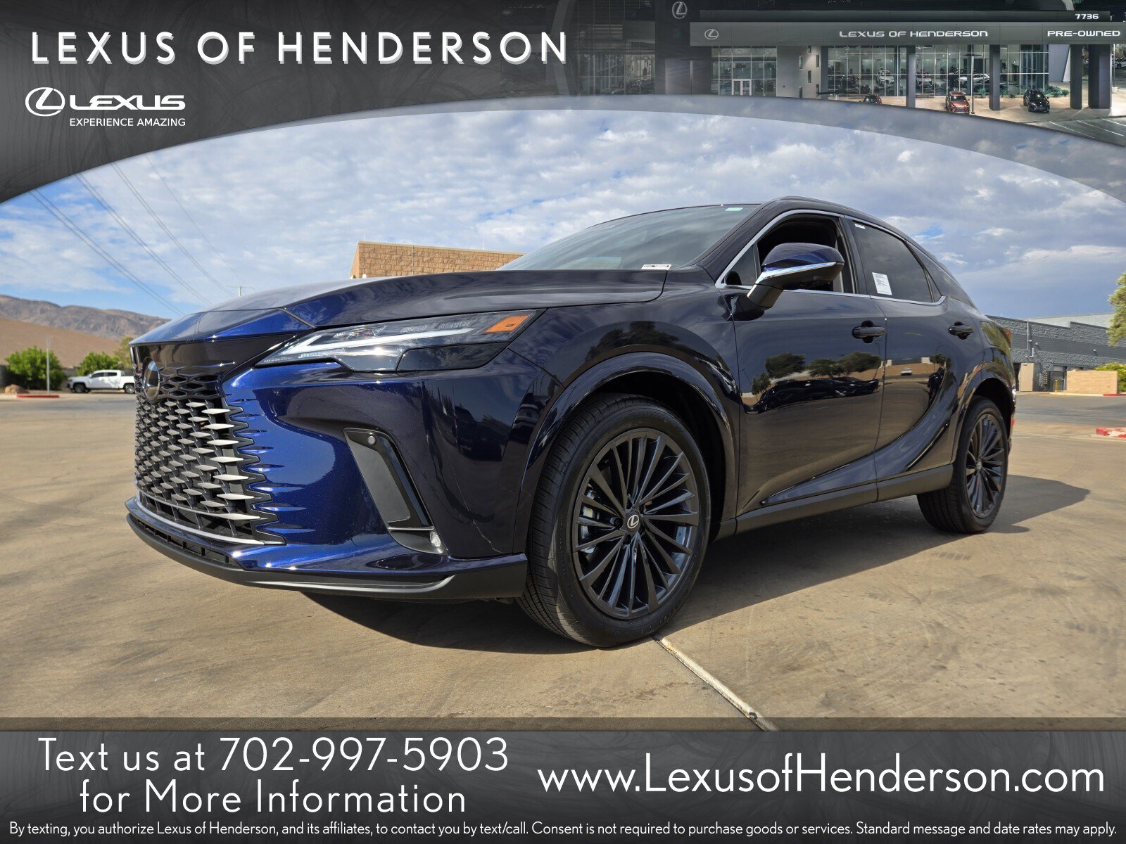 New 2026 Lexus RX 350h
