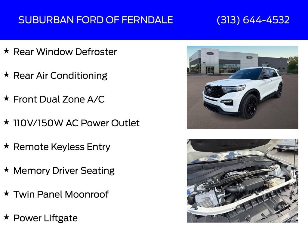 Used 2024 Ford Explorer ST w/ Equipment Group 401A AWD/4WD image 25