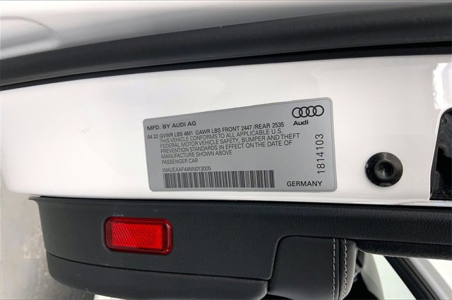 Certified 2022 Audi A4 2.0T Premium Plus image 35