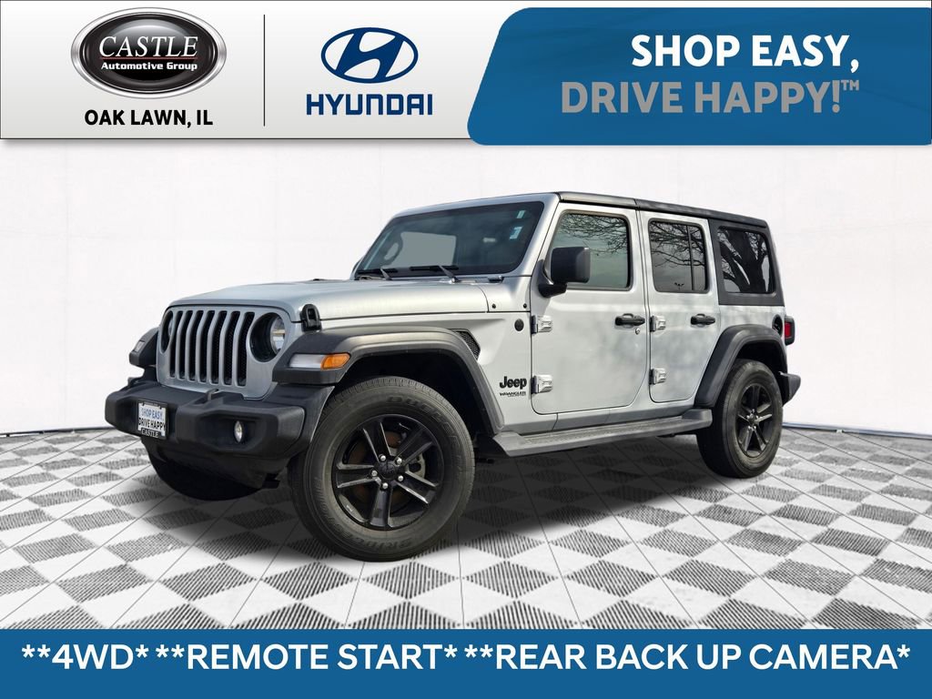 Used 2022 Jeep Wrangler Unlimited Sport image 1