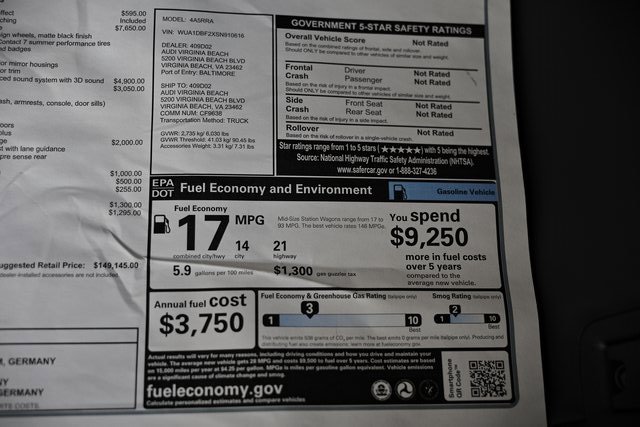 New 2025 Audi RS 6 performance image 48