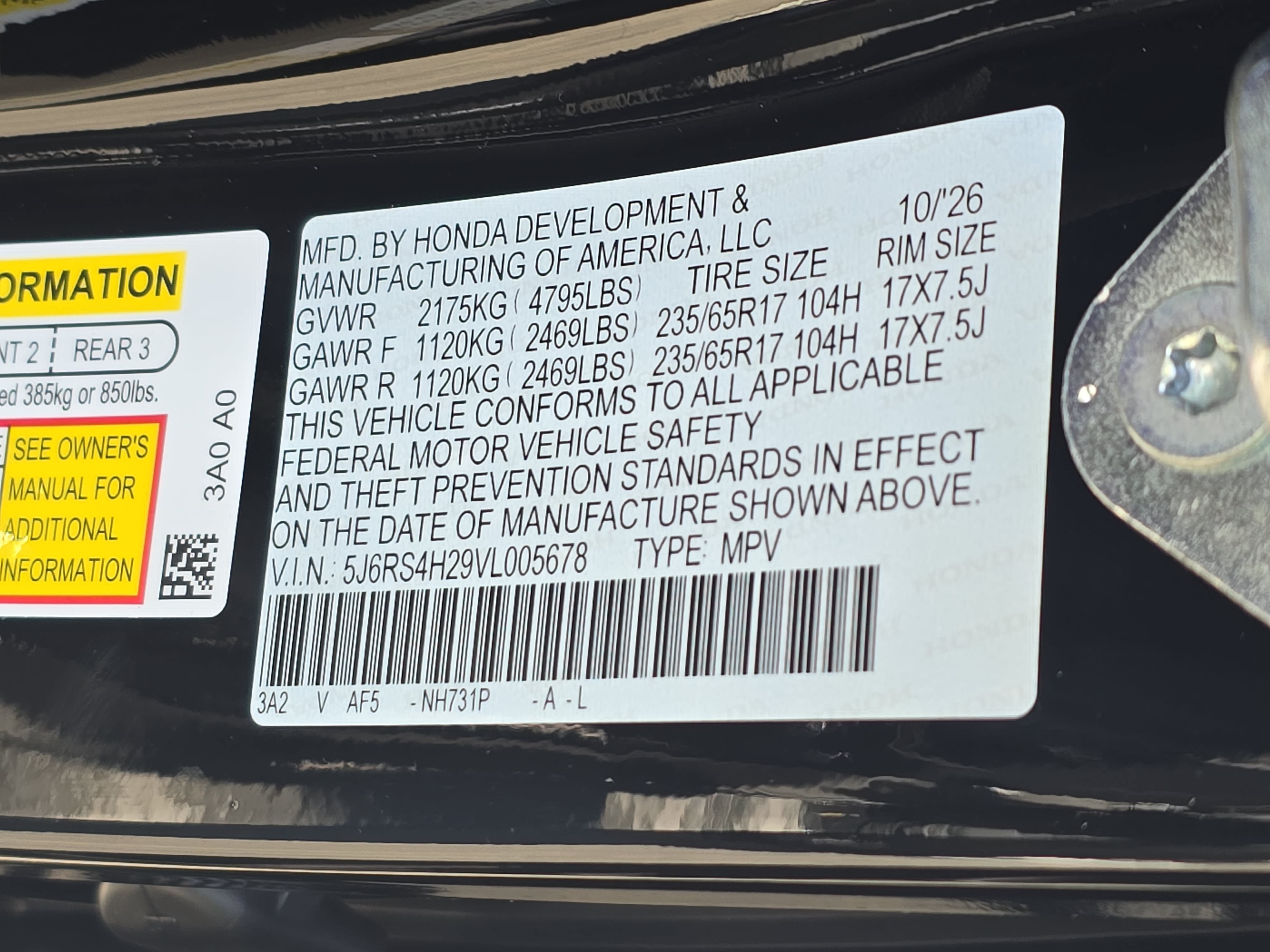 New 2027 Honda CR-V LX image 34
