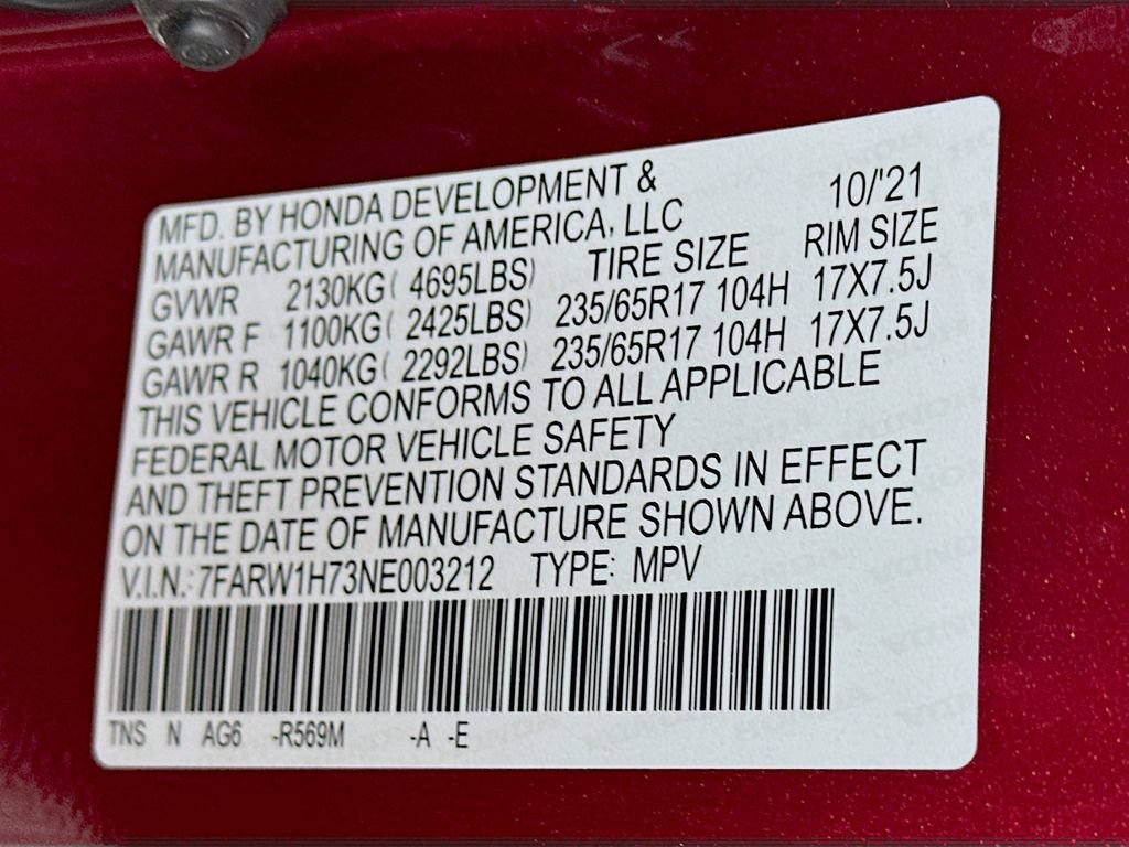 Certified 2022 Honda CR-V Special Edition image 31