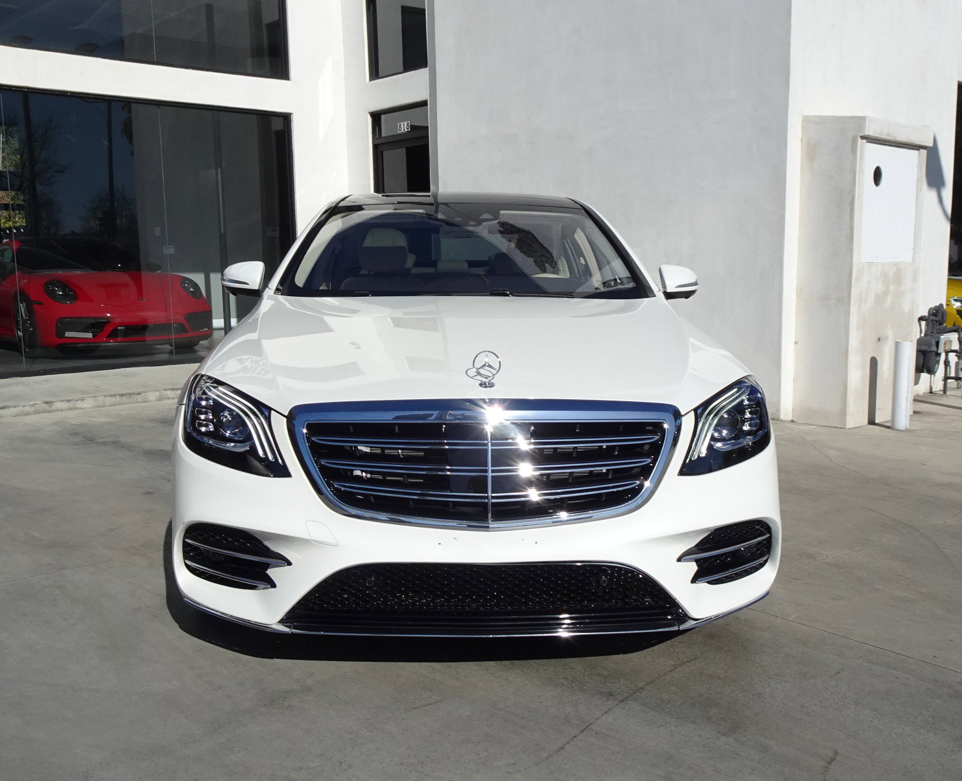 Used 2020 Mercedes-Benz S 450 Sedan w/ AMG Line Exterior image 2