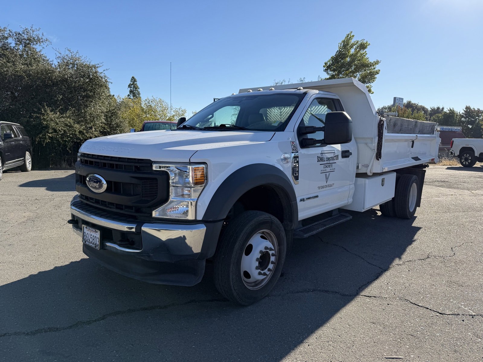 Used 2021 Ford F550 2WD Regular Cab Super Duty