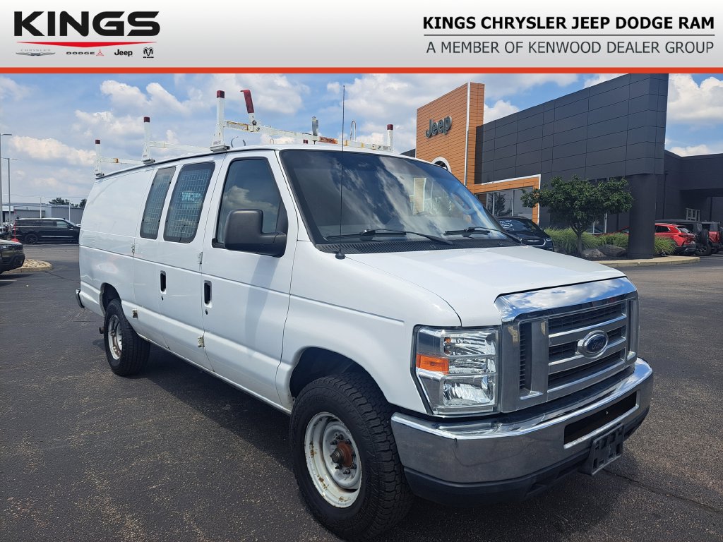 Used 2013 Ford E-350 and Econoline 350 Extended Super Duty w/ Commercial Cargo Van Pkg
