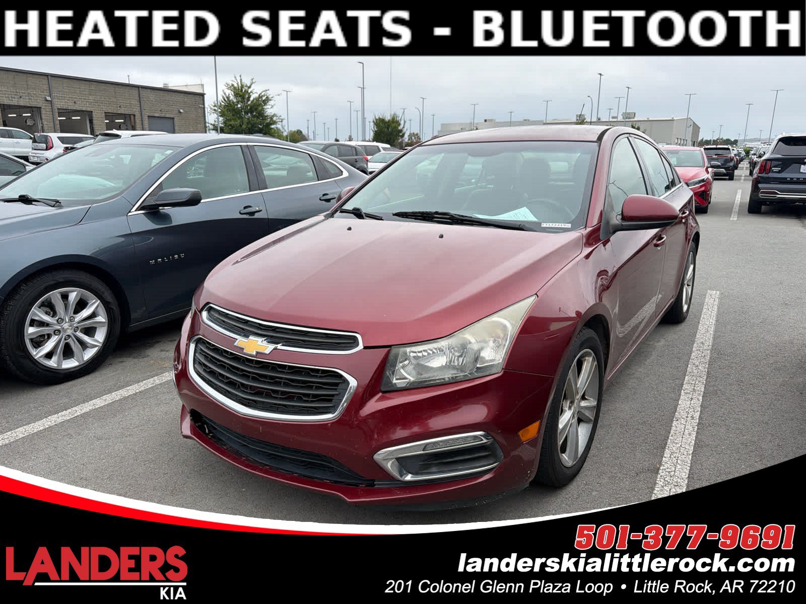 Used 2015 Chevrolet Cruze LT FWD image 1