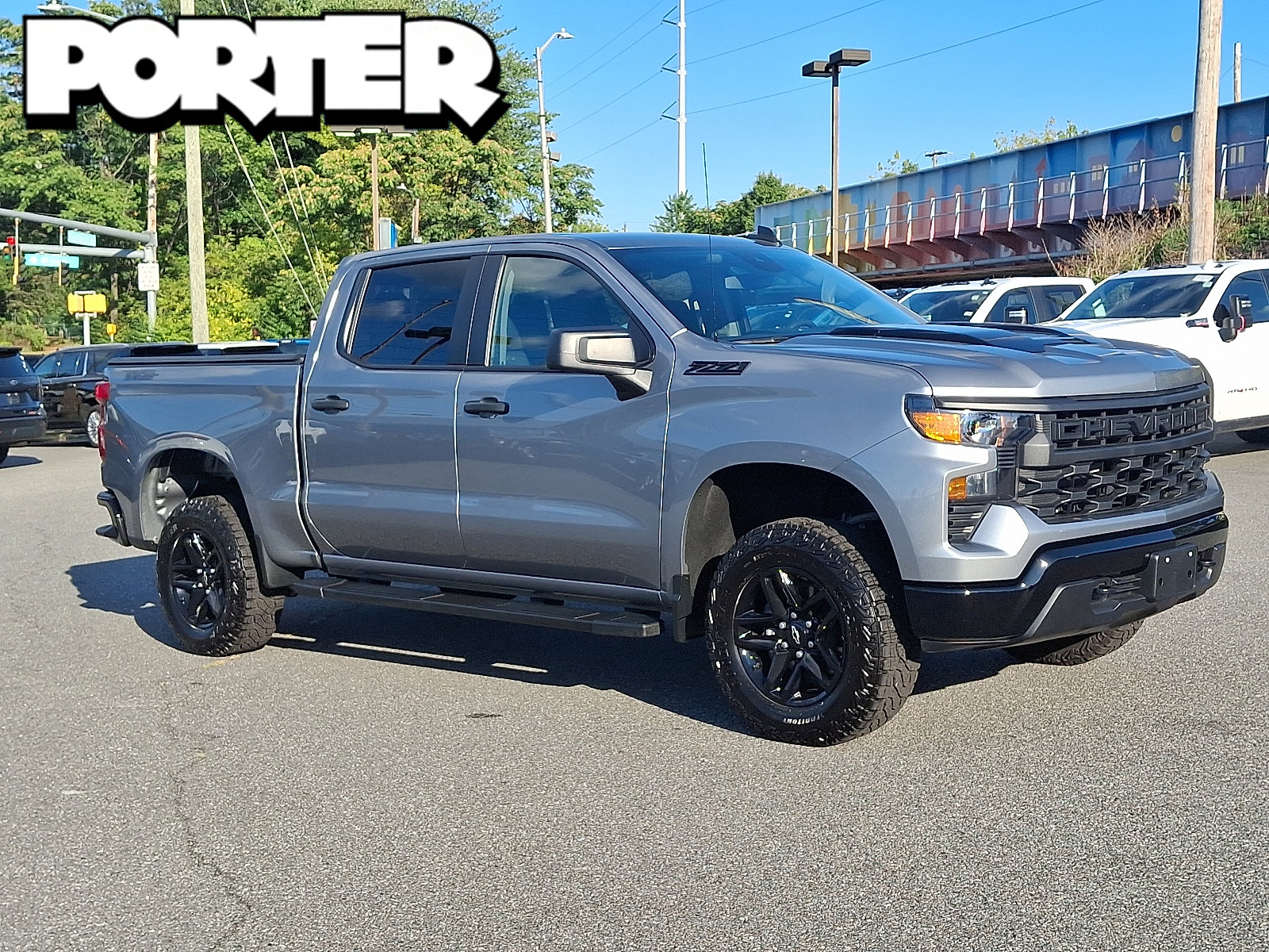 Certified 2024 Chevrolet Silverado 1500 Custom Trail Boss w/ Dark Appearance Package