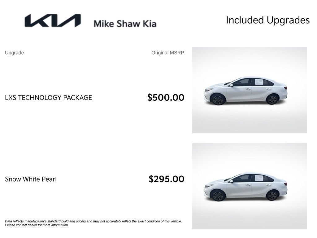 Certified 2023 Kia Forte LXS w/ LXS Technology Package FWD image 6