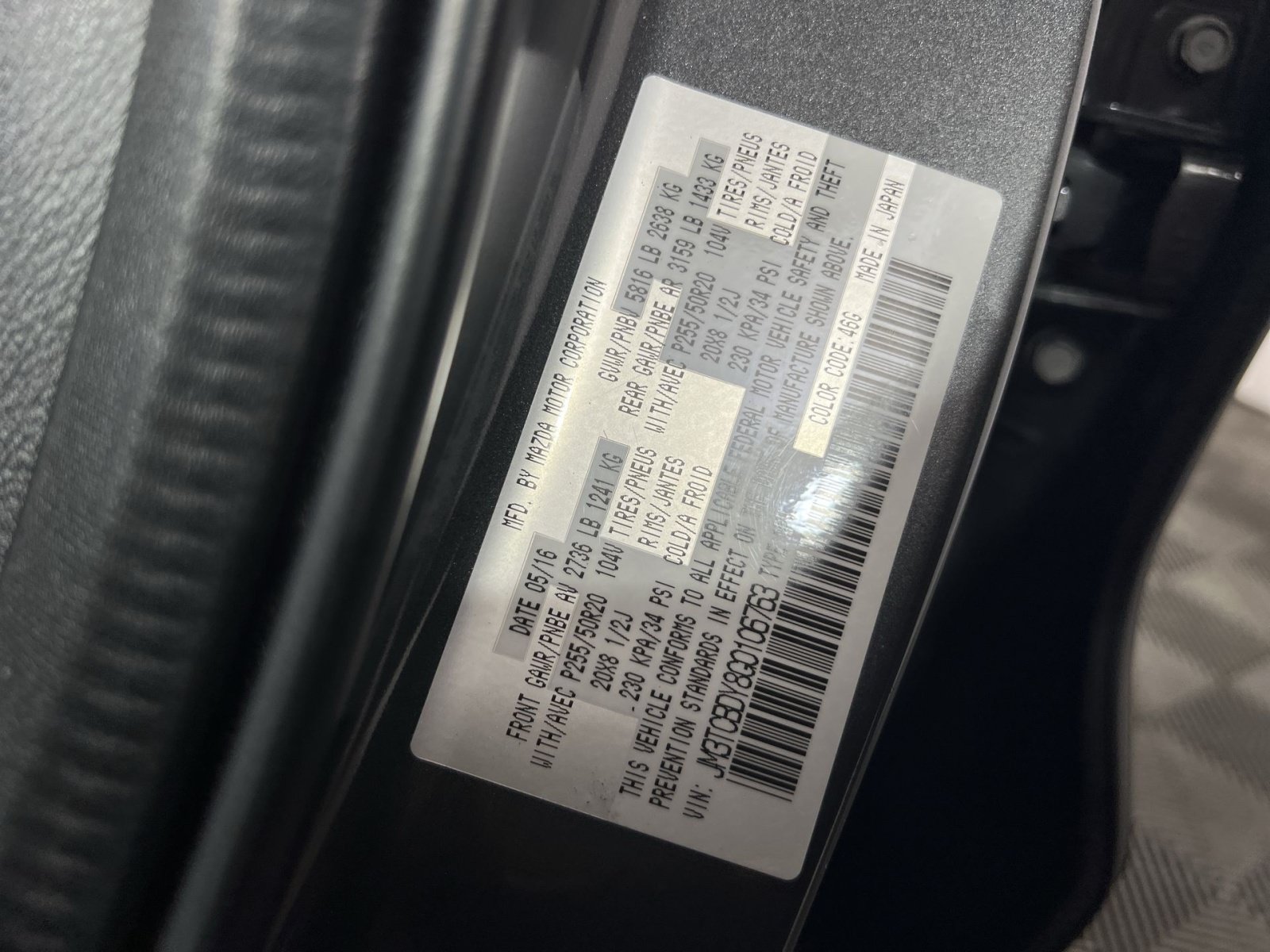 Used 2016 MAZDA CX-9 Grand Touring AWD/4WD image 31