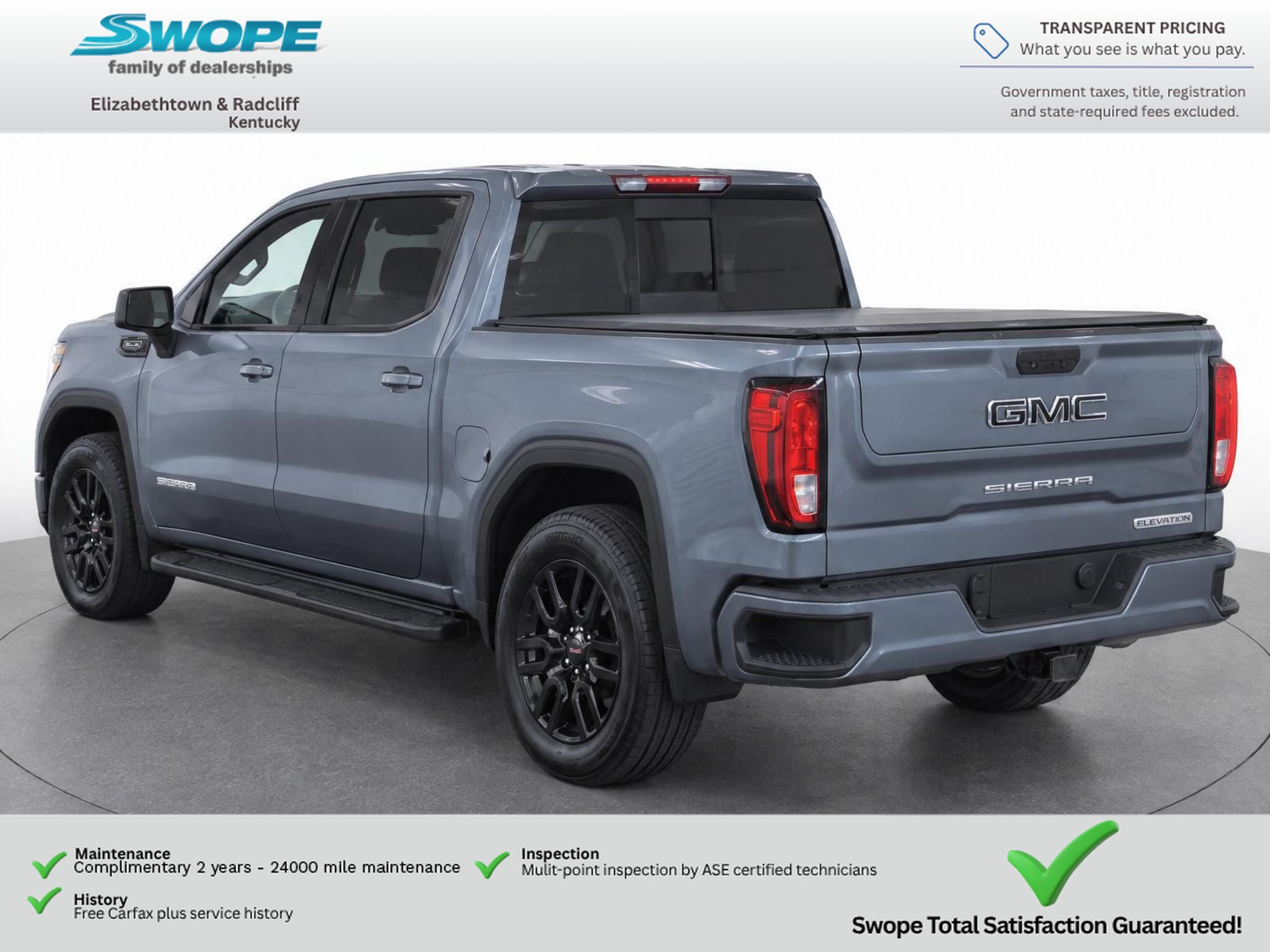 Used 2021 GMC Sierra 1500 Elevation w/ Preferred Package RWD image 7