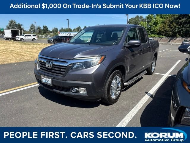 Used 2017 Honda Ridgeline RTL-T