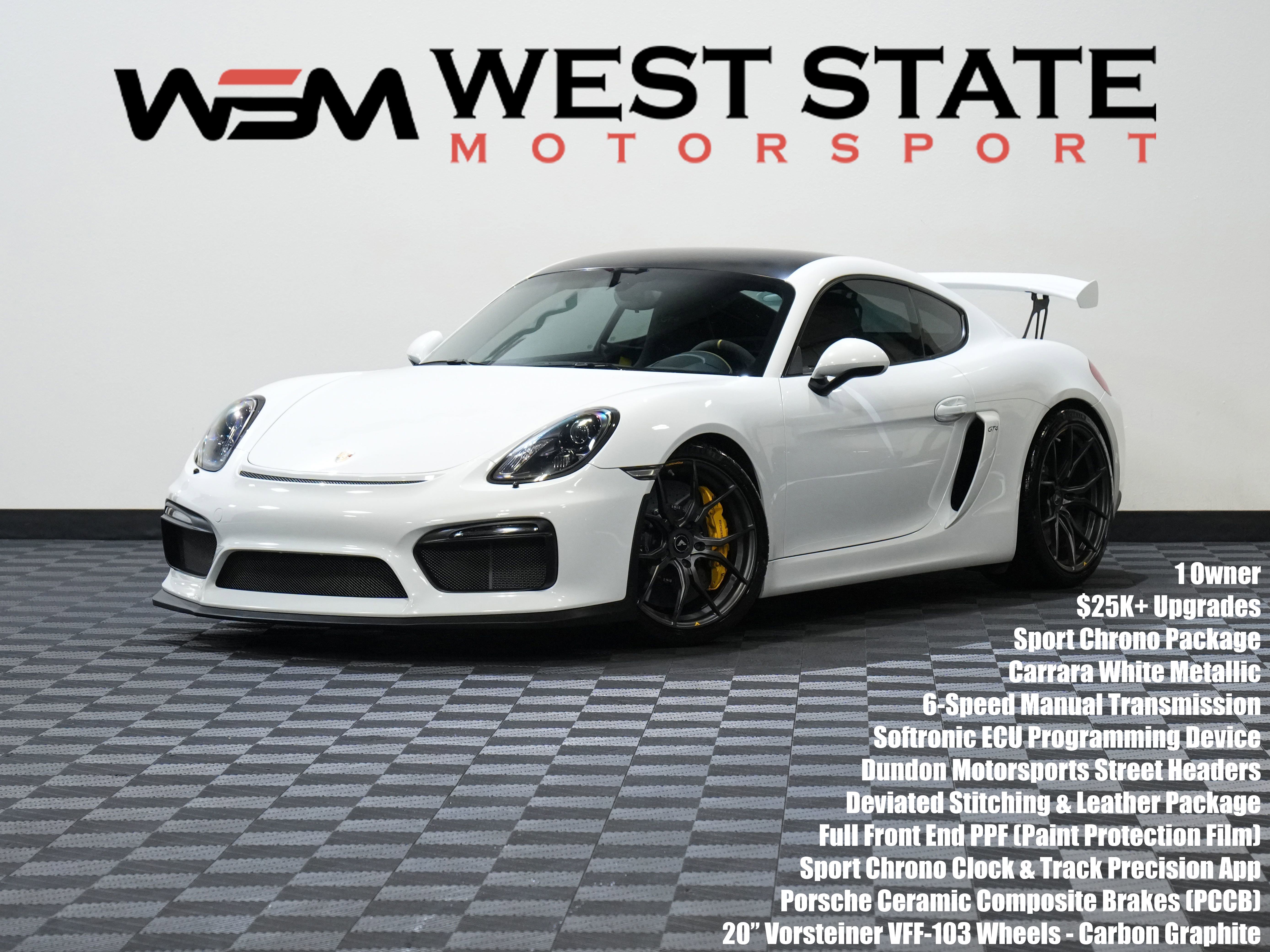 Used 2016 Porsche Cayman GT4 RWD image 1
