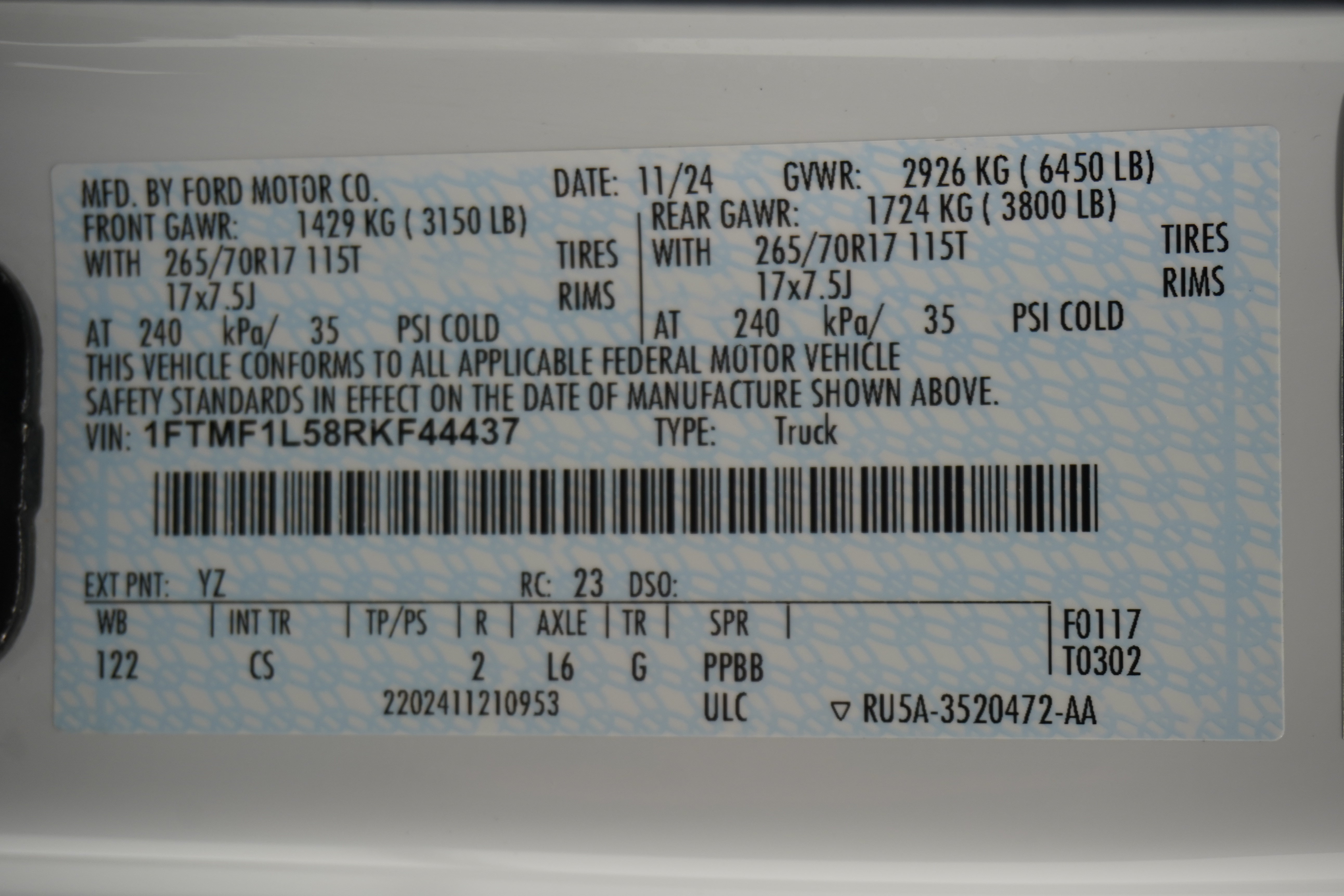 Used 2024 Ford F150 XL AWD/4WD image 29