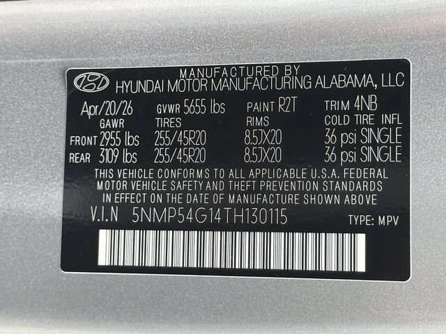 New 2026 Hyundai Santa Fe Calligraphy FWD image 33