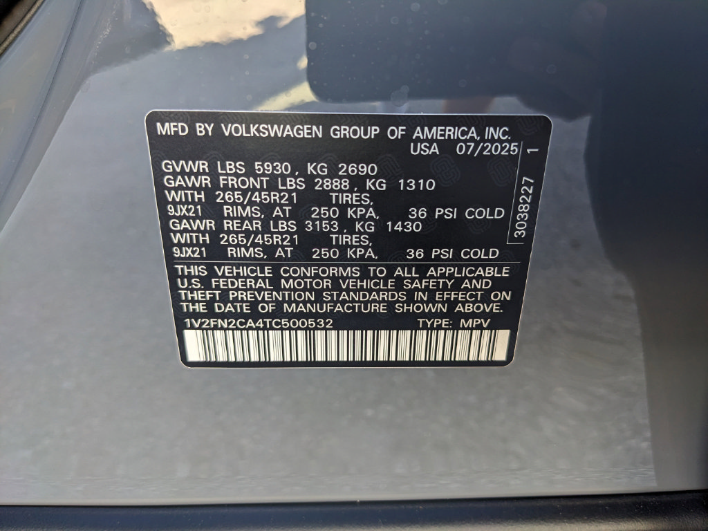 New 2026 Volkswagen Atlas SEL Premium R-Line AWD/4WD image 35