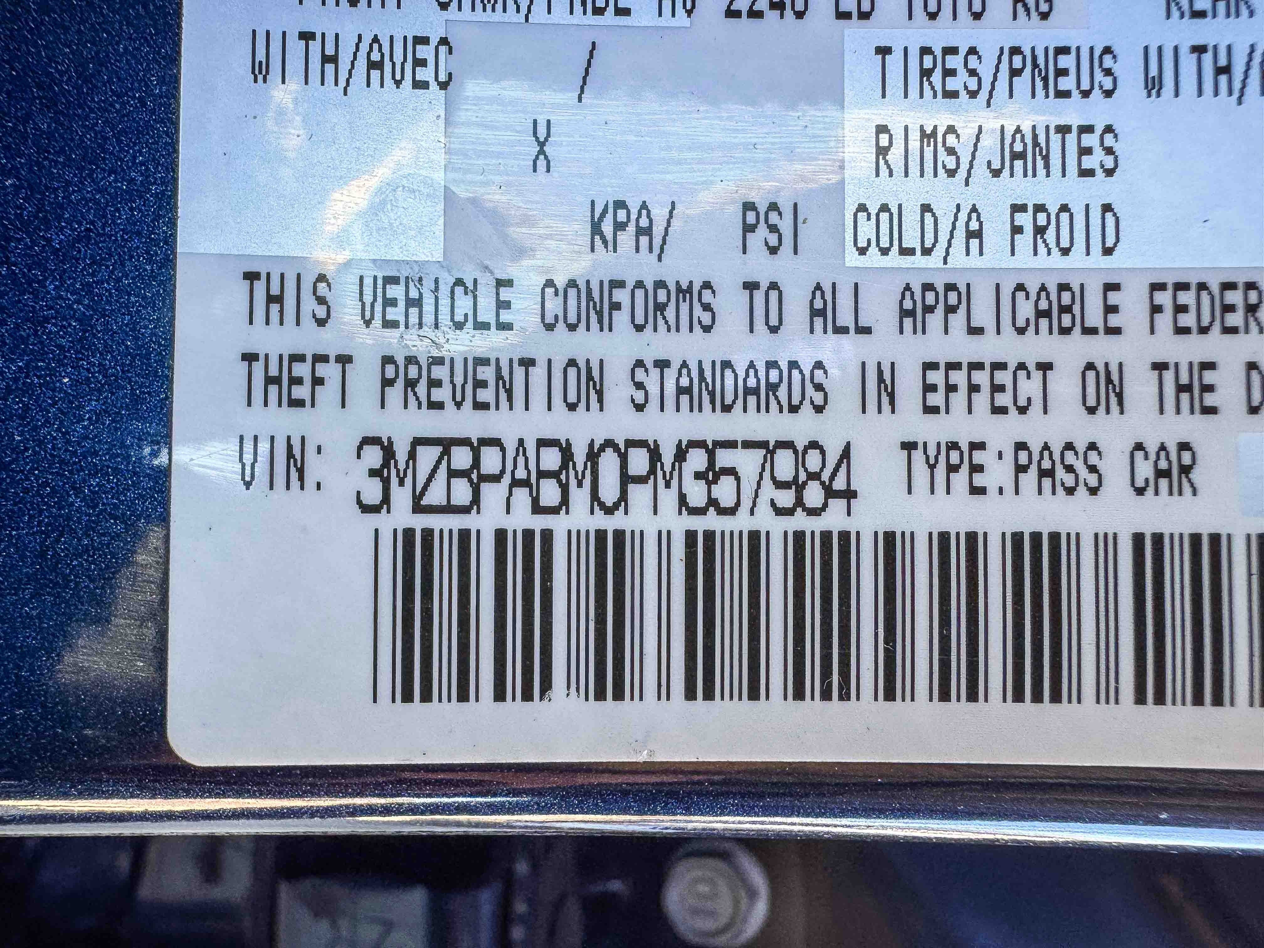 Used 2023 MAZDA MAZDA3 s image 26