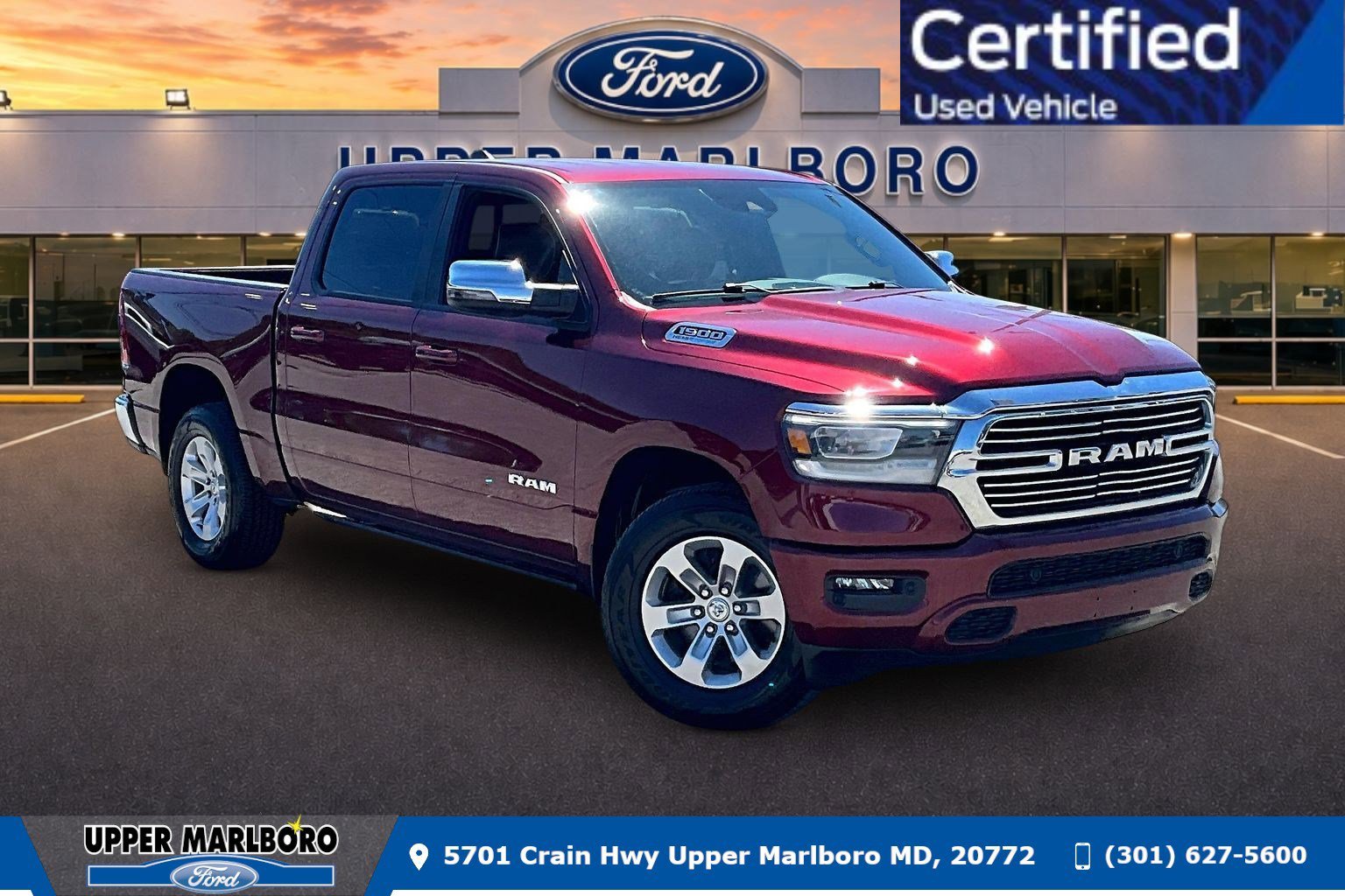 Used 2023 RAM 1500 Laramie AWD/4WD image 1