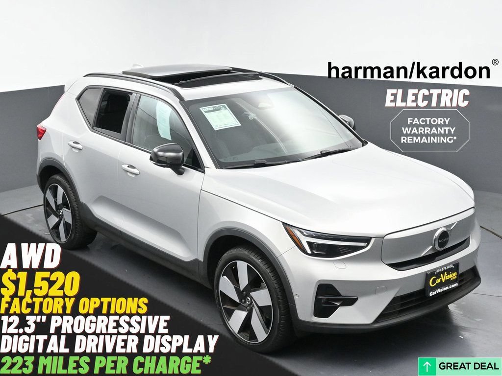 Used 2023 Volvo XC40 Recharge Ultimate w/ Protection Package Premier